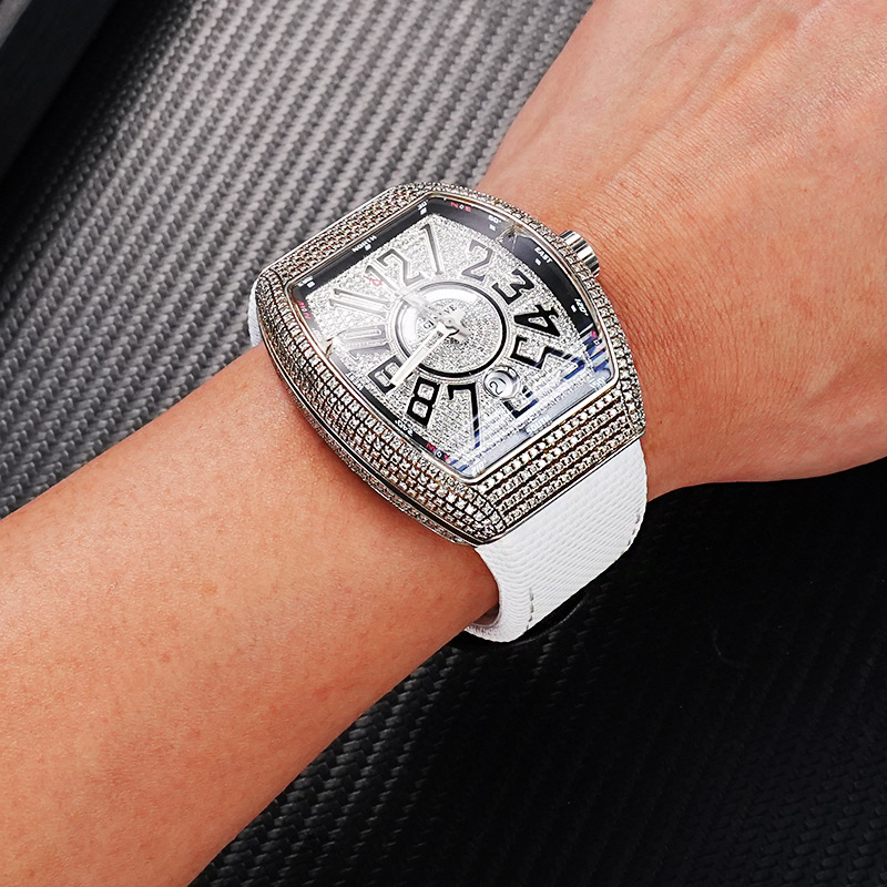 Custom FKM Rubber Watch Band f - Luxury Watch Franck Muller ulasan dan harga