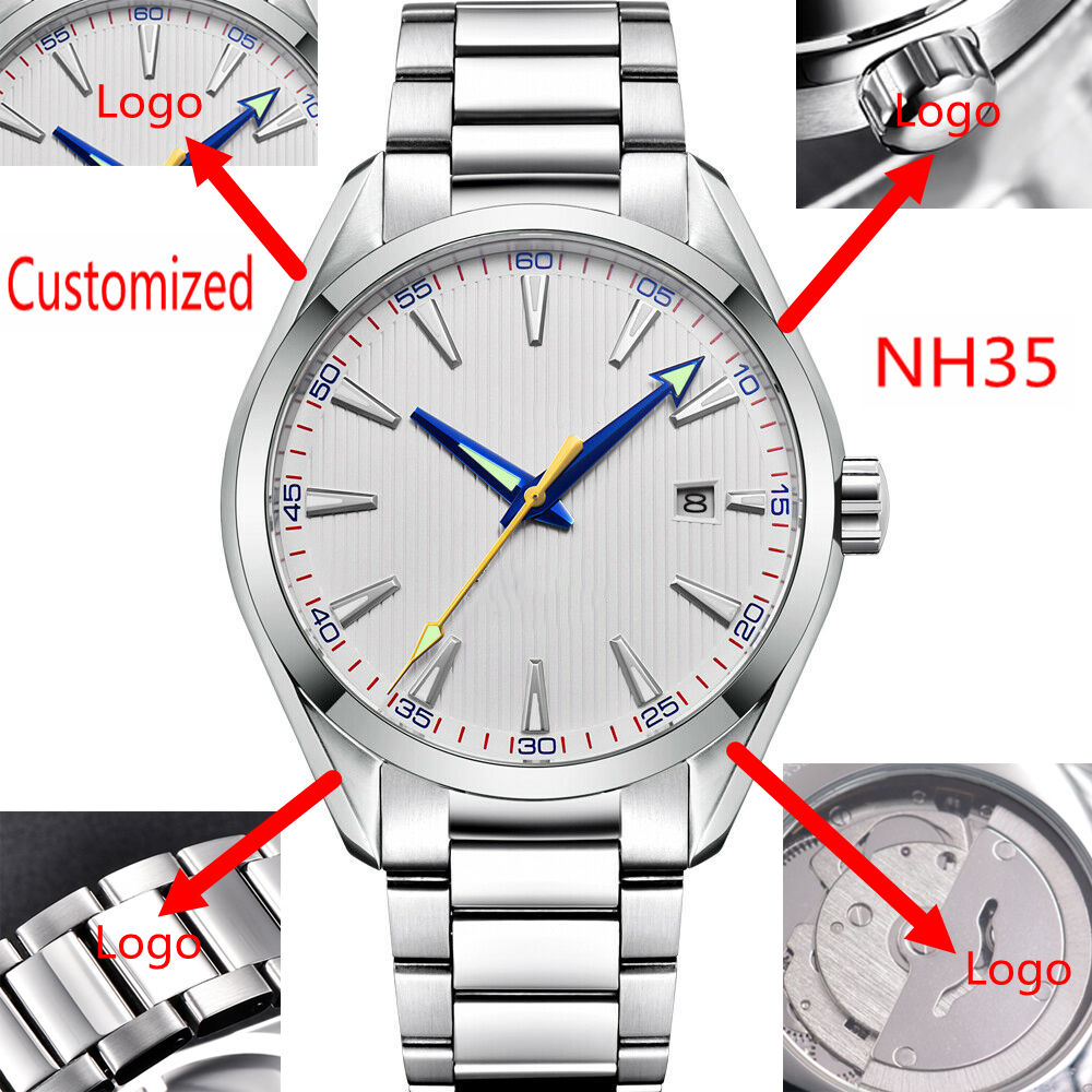 Custom Logo 41mm Men Miyota/NH - Luxury Watch Investment ulasan dan harga