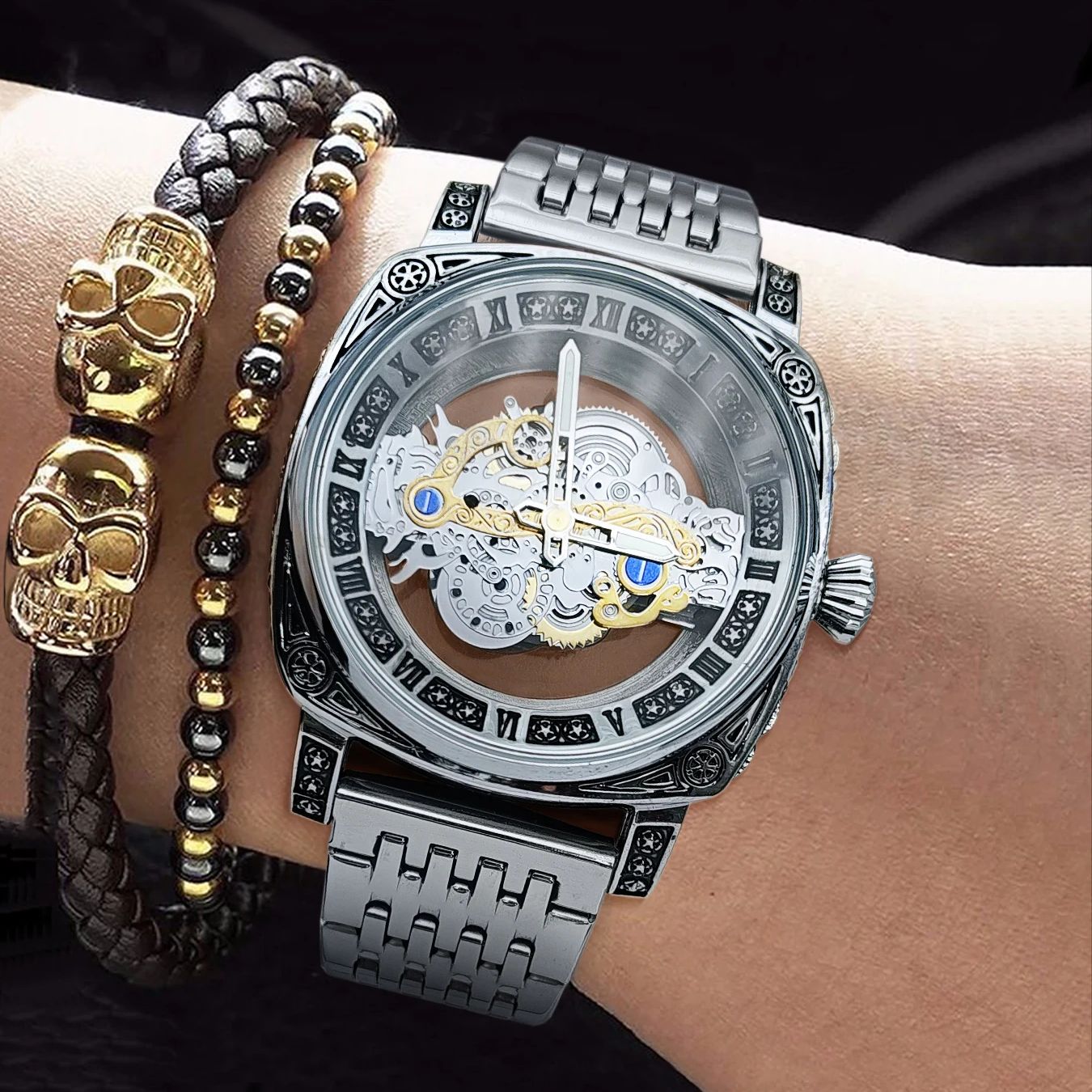 Men's Watch, Square High-End B - Luxury Watch Values ulasan dan harga