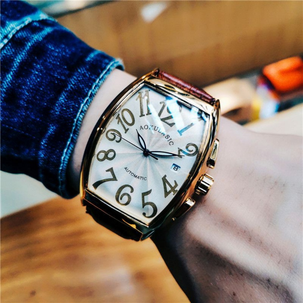 Luxurious Men's Mechanical Wat - Luxury Watch Values ulasan dan harga