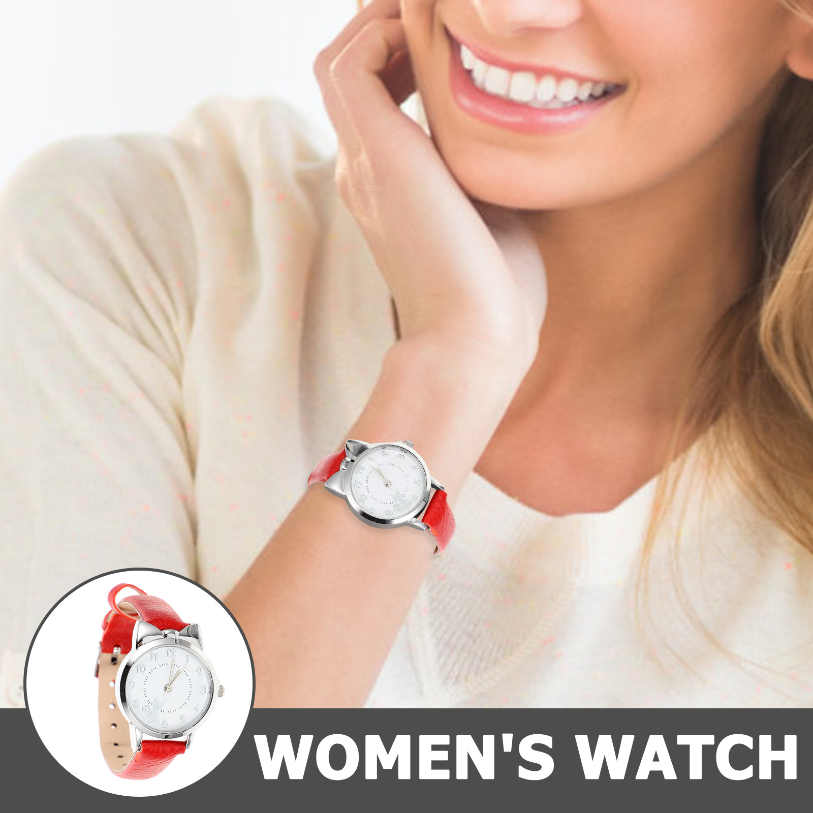 Women Watch Small Cat Drawing  - Luxury Watch Drawing ulasan dan harga