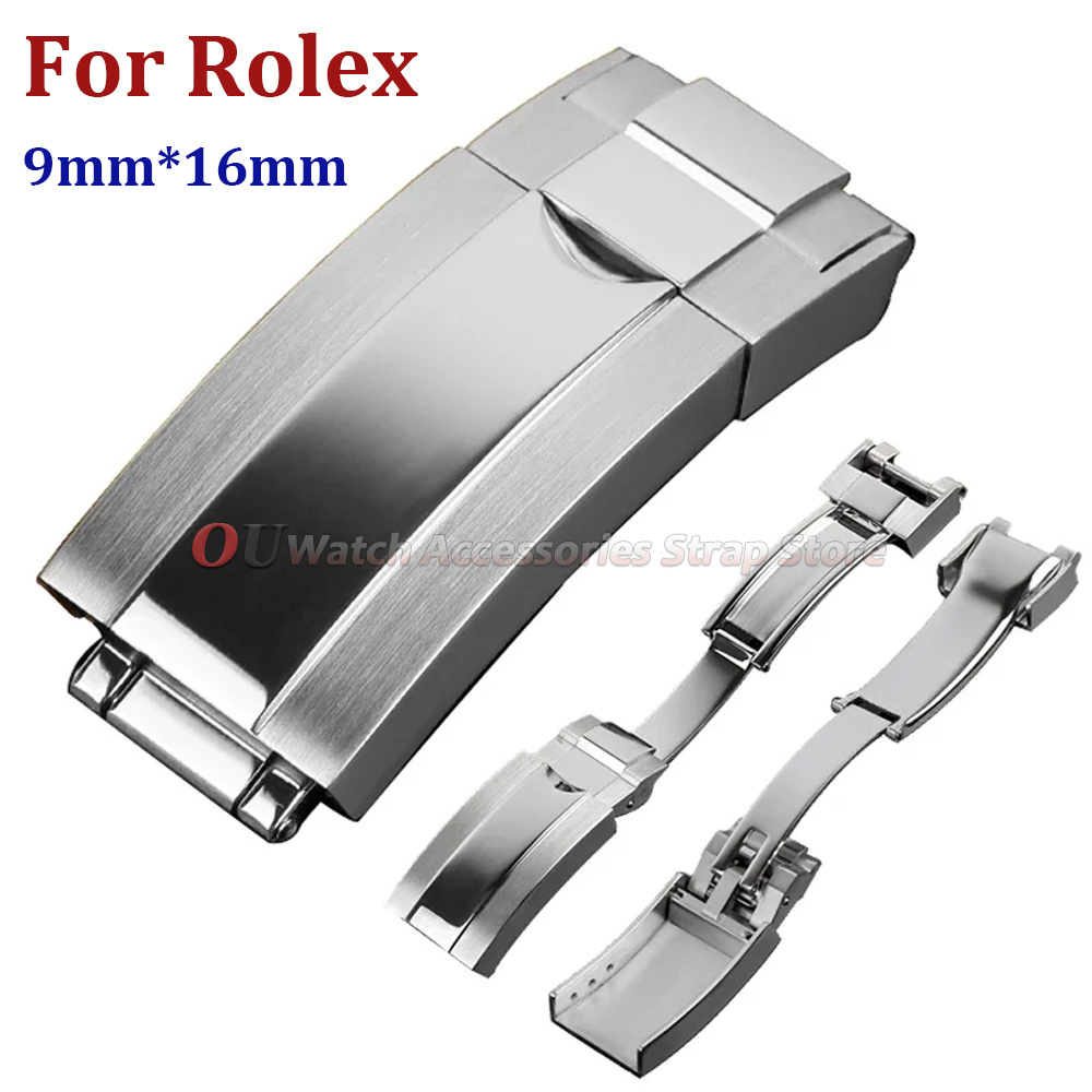 9mmx16mm Stainless Steel Deplo - Luxury Watch Investment ulasan dan harga
