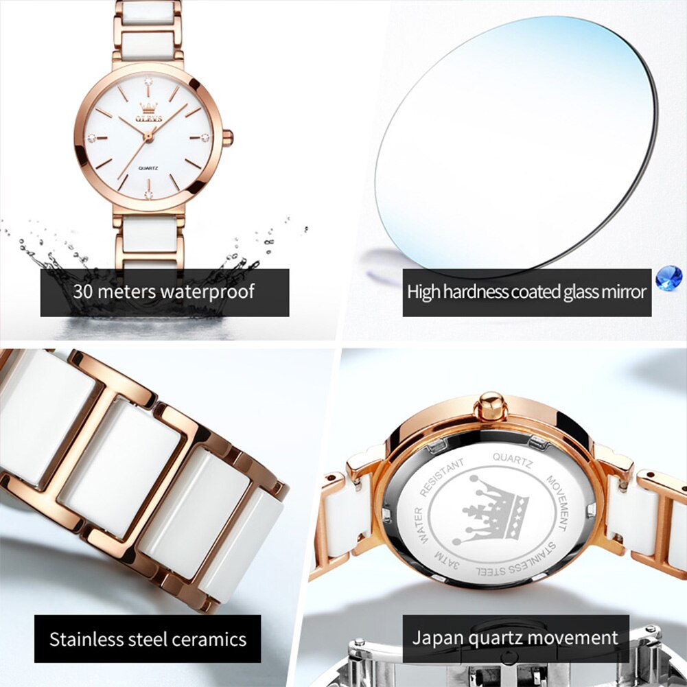 OLEVS Fashion Women Watches Re - Luxury Watch For Girls ulasan dan harga